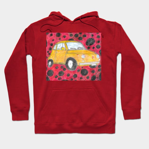 Fiat 500 - 68 Hoodie by walter festuccia